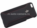 Кожаный чехол-накладка для iPhone 6 Plus Ferrari F12 Hard, цвет Black (FEF12HCP6LBL)