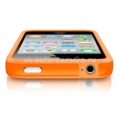 Оригинальный бампер для iPhone 4 и 4S Apple Bumper, цвет оранжевый (MC672ZM/B )