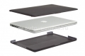 Пластиковый чехол для Macbook Pro 15" Incase Hardshell Case Alum Unibody, цвет черный (cl57186m)