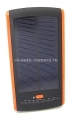 Универсальный внешний аккумулятор с солнечной панелью для iPhone, iPad, Samsung и HTC Auzer 12000 mAh, цвет black (АPS12000)