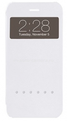 Чехол-книжка для iPhone 6 Plus Ozaki O!coat Hel-ooo case, цвет White (OC588WH)