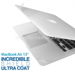Глянцевые защитные пленки на экран и корпус MacBook Air 13" SGP Incredible Shield Ultra Coat (SGP09231)