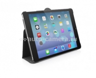 Кожаный чехол для iPad Air Macally Protective case and stand, цвет Black (BSTANDPA5-B)
