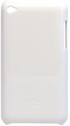 Пластиковый чехол-накладка для iPod Touch 4G iCover Rubber, цвет white ( IT4-RF-W)